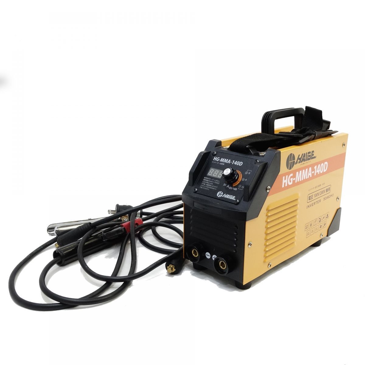 新作登場，安い 104 通電のみ確認 HAIGE インバーター溶接機 100v/200v兼用 小型 軽量 アーク溶接機 HG-MMA-140D /現状品(アーク溶接機)｜売買されたオークション情報、yahooの商品情報をアーカイブ公開 - オークファ アーク溶接機
