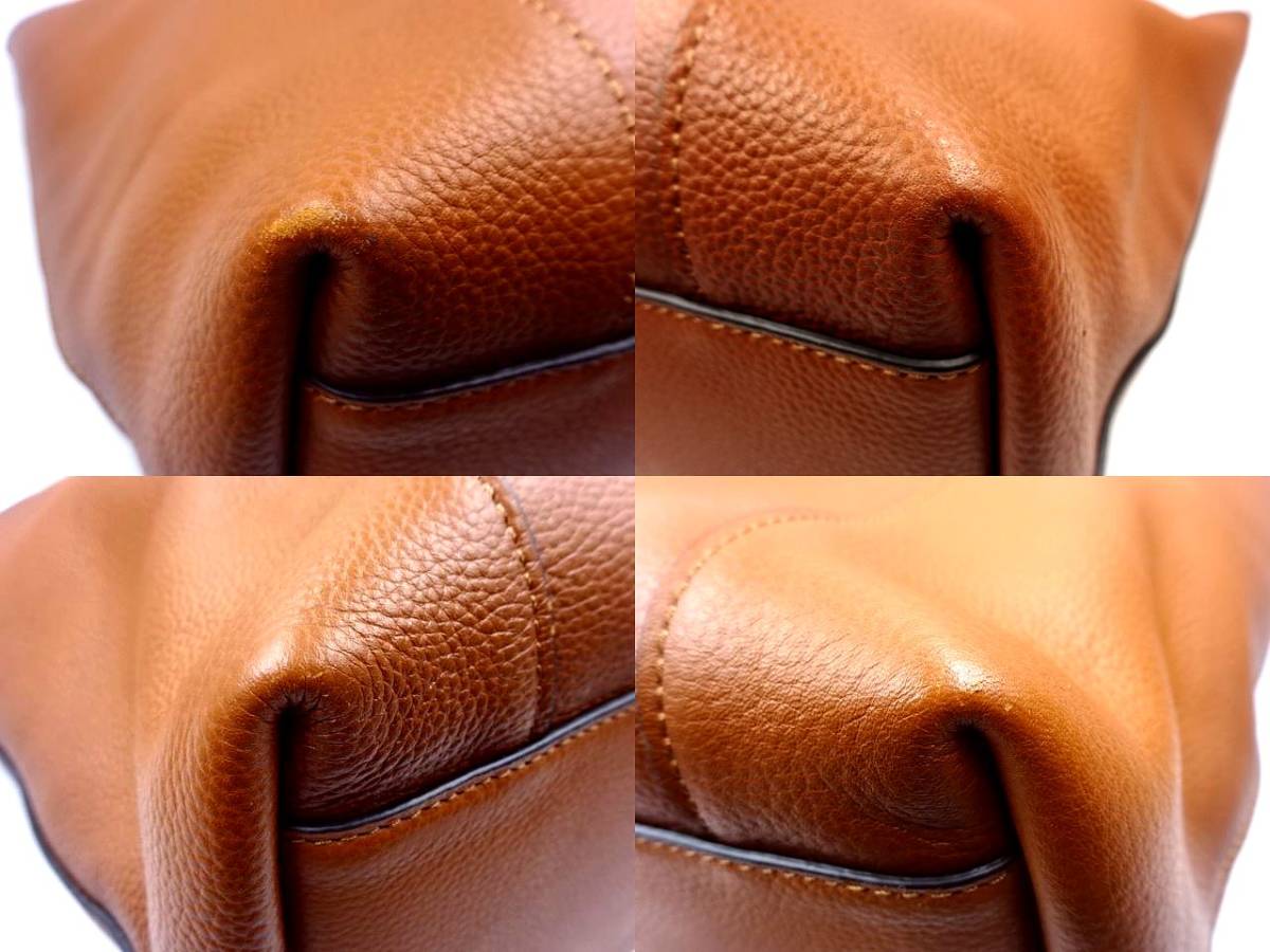 ♪COACH コーチ トートバッグ ショルダーバッグ ハドソン 型押しロゴ