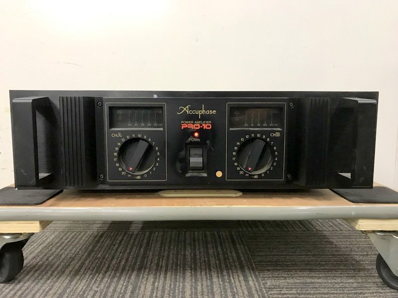 Accuphase アキュフェーズパワーアンプ PRO-10 ワンオーナー 元箱付き