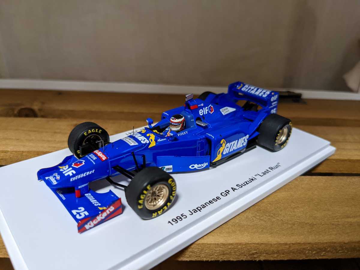 Ligier JS41 1995 日本GP 鈴木亜久里 ラストラン ミニカー Ligier JS41 1995 日本GP 鈴木亜久里 ラストラン ミニカー スパーク