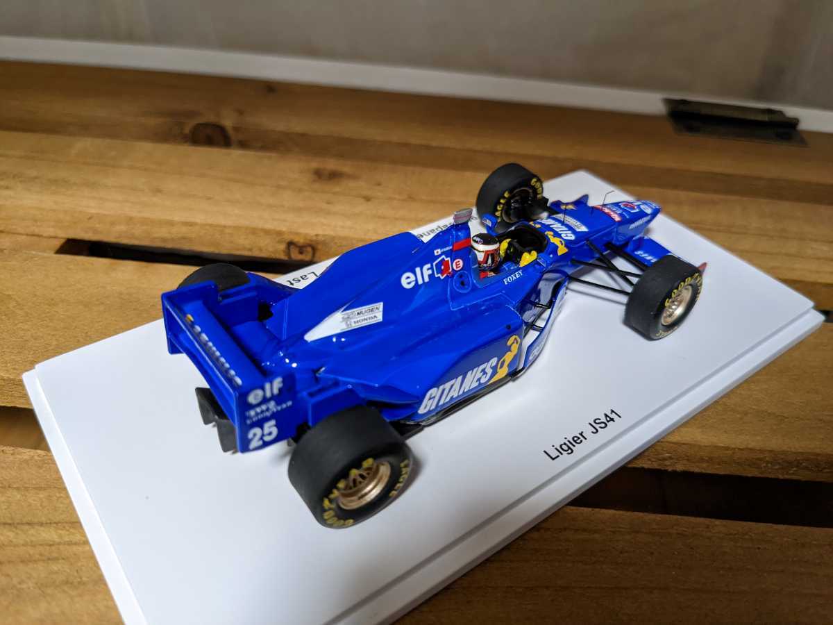 Ligier JS41 1995 日本GP 鈴木亜久里 ラストラン ミニカー スパーク