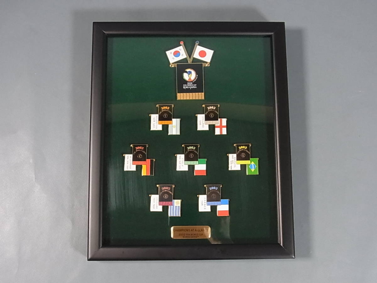 2002年 FIFA日韓ワールドカップ ピンバッチセット CHAMPIONS AT A 