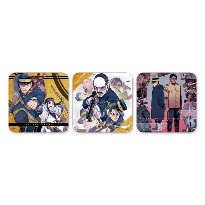 ゴールデンカムイ展 限定 アートコースター BOX（全45種+BOX特典3枚