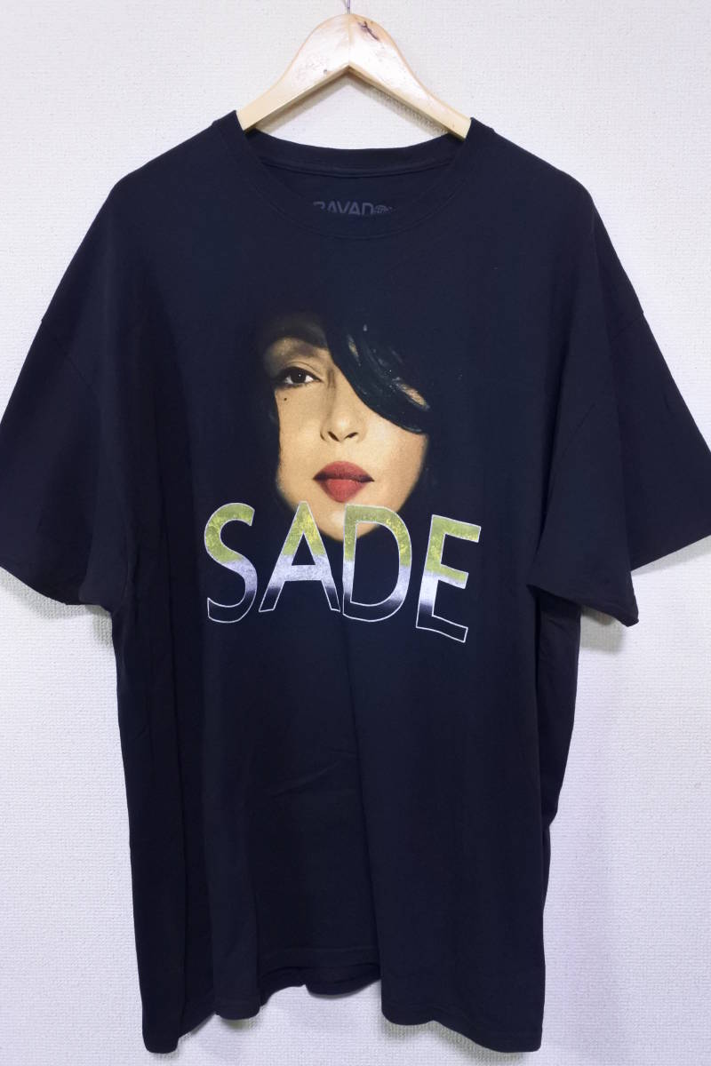 人気セール，100%新品 2018's SADE LOVERS ROCK TOUR BRAVAD Tee size XL シャーデ ツアー Tシャツ ブラック(Tシャツ)｜売買されたオークション情報、yahooの商品情報をアーカイブ公開 - オークファン Tシャツ
