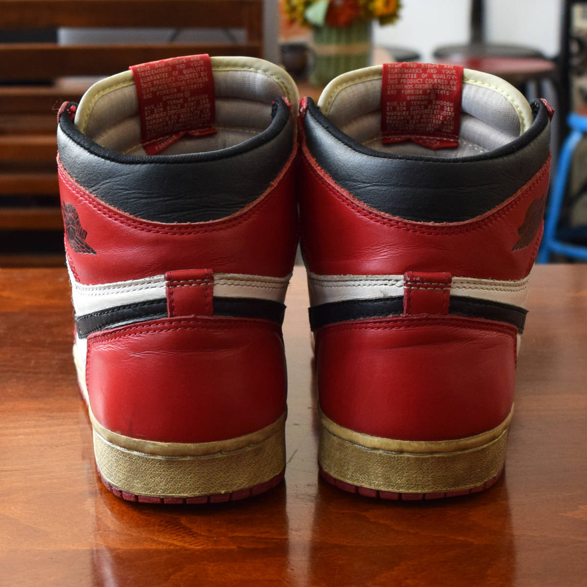 1994年 NIKE AIR JORDAN1 US7.5 エアジョーダン1 シカゴ 初代復刻(25.5 