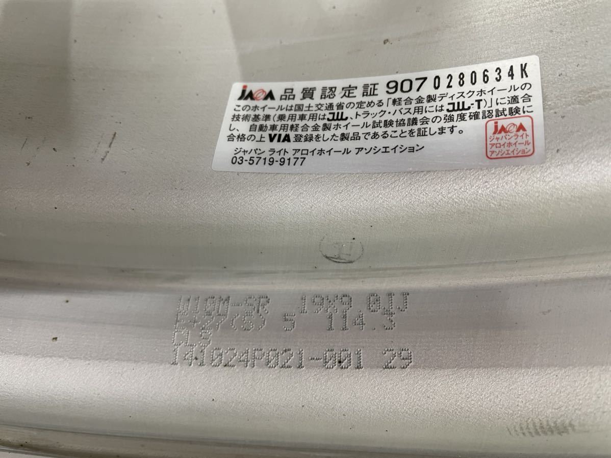 美品] 深リム work ジスタンス w10m 19インチ 9j＋27 10j＋23 タイヤ