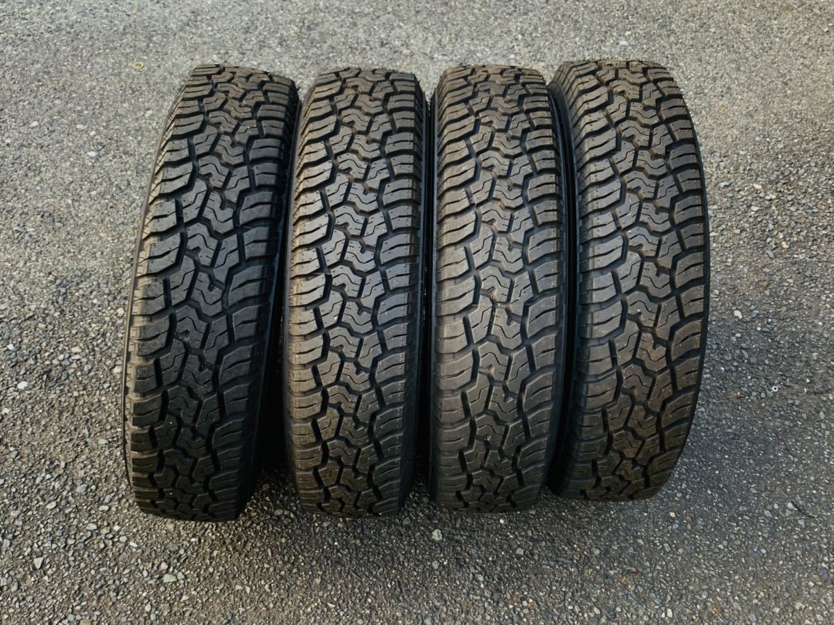 YOKOHAMA GEOLANDER X-AT 145R14 ヨコハマ ジオランダー ほぼ新品 4本 