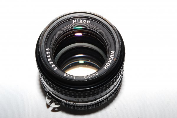 ジャンク品] nikon 50mm f1.4 ais #K281B