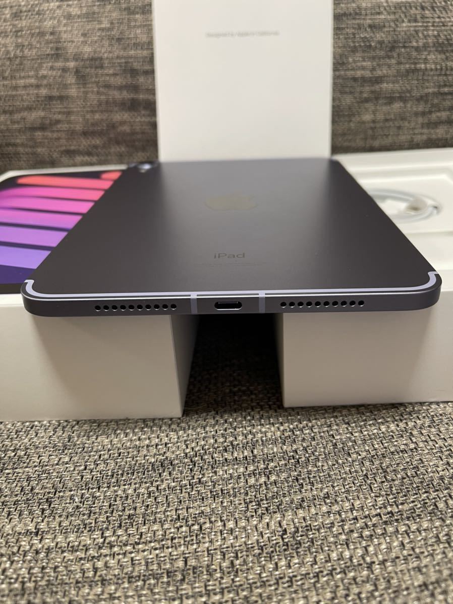 iPad mini6 64GB セルラー パープル バッテリー95% iPad mini6 64GB
