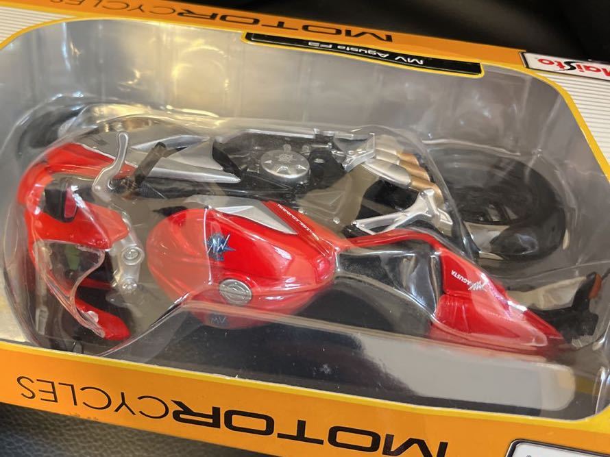 1/12スケールMV A gusta F3 Maistoダイキャストバイクミニカー