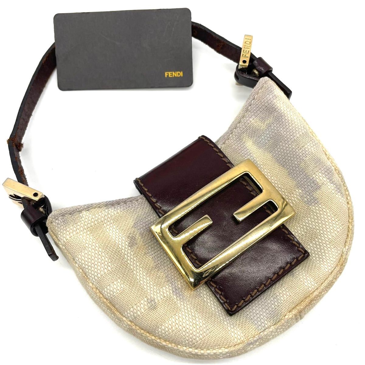 1円《天下一品》FENDI フェンディ クロワッサン マンマバケット 1円《天下一品》FENDI フェンディ クロワッサン マンマバケット