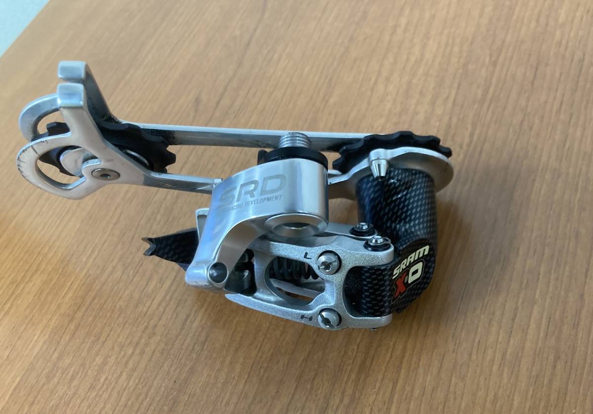 中古品】SRAM スラム XO ESP SRD 9S Rディレーラー アルミケージ 211g