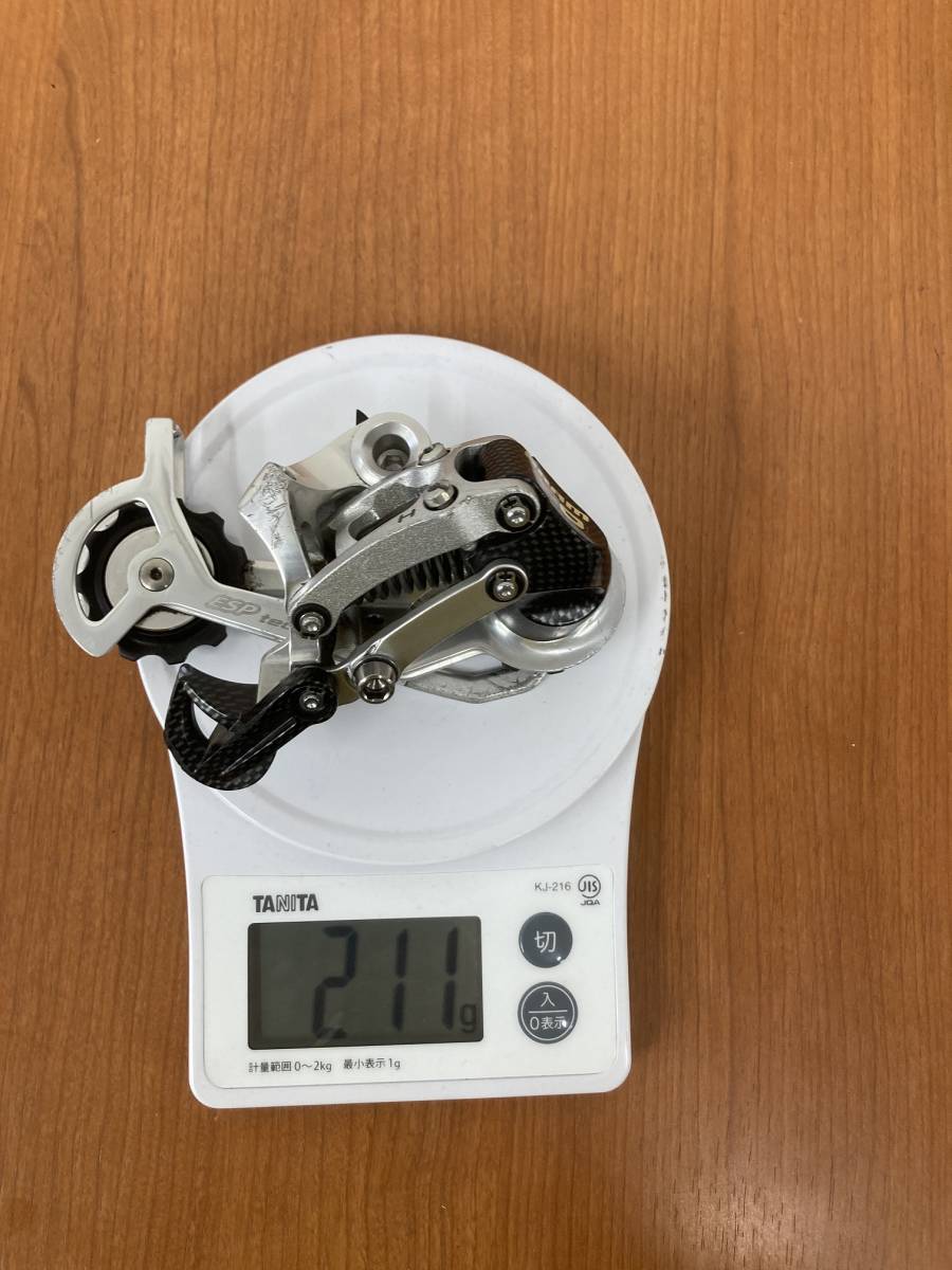 中古品】SRAM スラム XO ESP SRD 9S Rディレーラー アルミケージ 211g