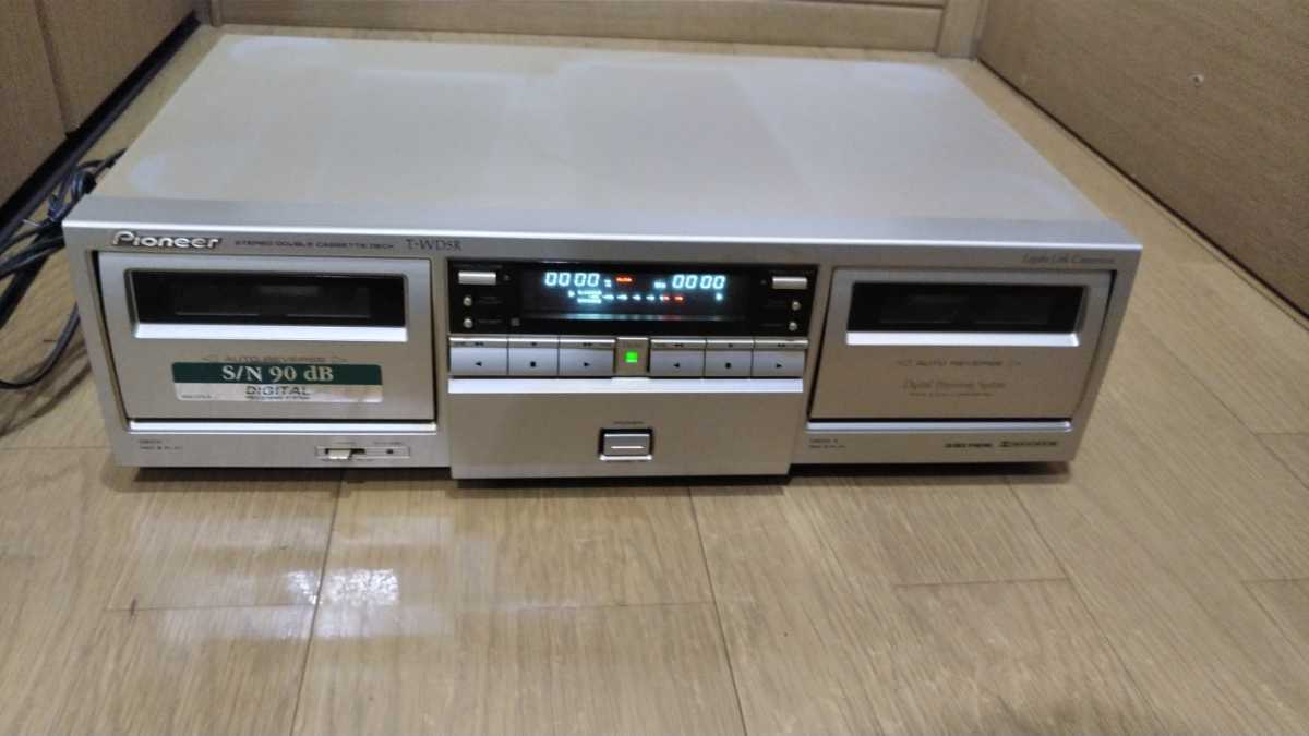 PIONEER パイオニア T-WD5R ダブルカセットデッキ 通電確認済み 【公式