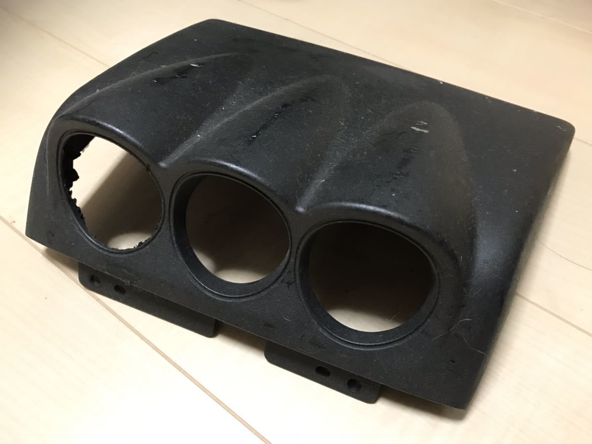 ER34 純正3連メーター&メーターフード　前期 スカイライン ER34 R34 25GT-T 純正3連メーター 前期 R34 ER34