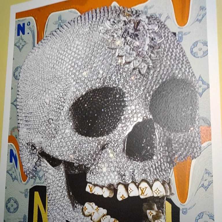 DEATH NYC 世界限定100枚 アートポスター Damien Hurst ダミアン