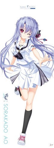 和泉つばす Summer Pockets 空門蒼 等身大タペストリー C93(コミック 