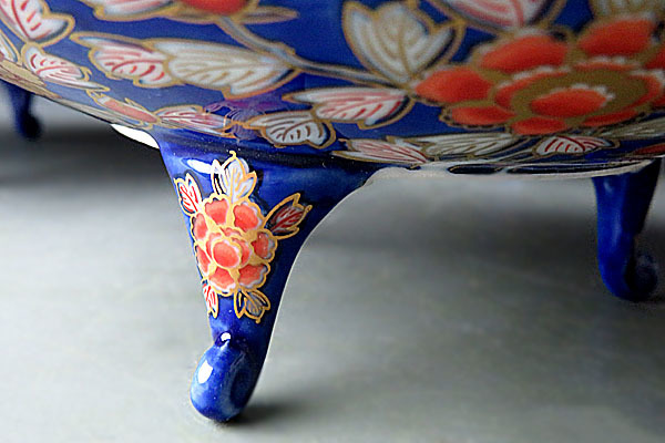 賞美堂　有田焼　幸楽窯 献上手 古伊万里色絵金襴手鳳凰花唐草文皿　5枚セット 賞美堂 有田焼 幸楽窯 献上手 古伊万里色絵金襴手鳳凰花唐草文皿 5枚