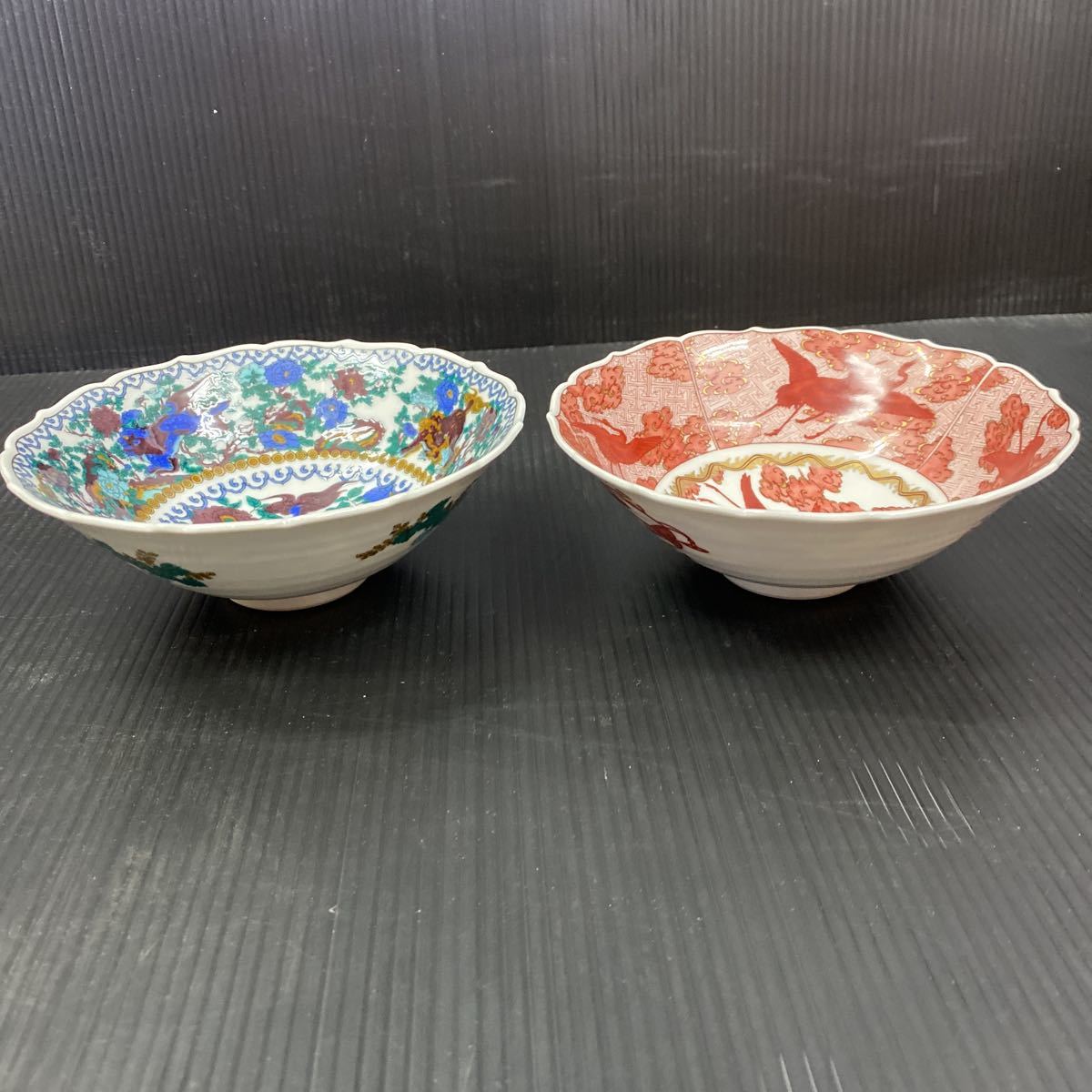 未使用品 九谷焼 九谷歴代画小皿揃 九谷暁堂製 ペア中鉢 共箱 木 未使用品 九谷焼 九谷歴代画小皿揃 九谷暁堂製 ペア中鉢 共箱 木