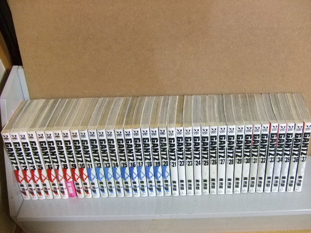 19☆ GANTZ ガンツ 全37巻 + いぬやしき 全10巻 奥浩哉