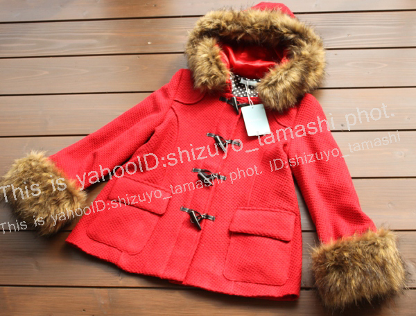 ダズリンdazzlin ショートダッフルコートｍ 赤 ファー付 ダズリン 売買されたオークション情報 Yahooの商品情報をアーカイブ公開 オークファン Aucfan Com