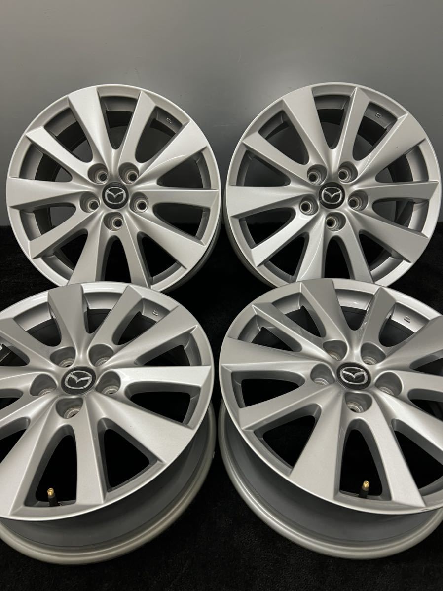 CX-5 マツダ純正アルミホイール 17インチ4本 アルミ17X7.0 マツダCX5 