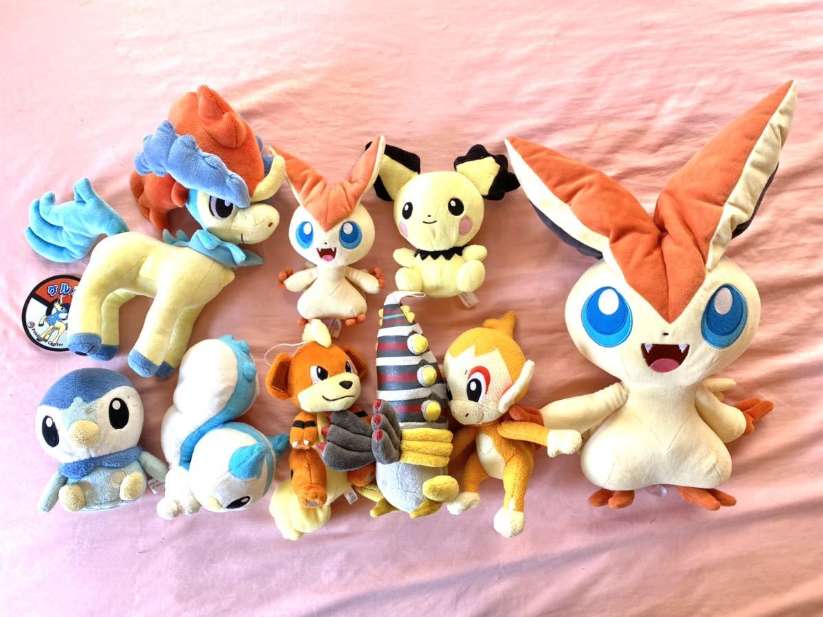 ポケモンぬいぐるみ 大量セット 中古　9個入り_1