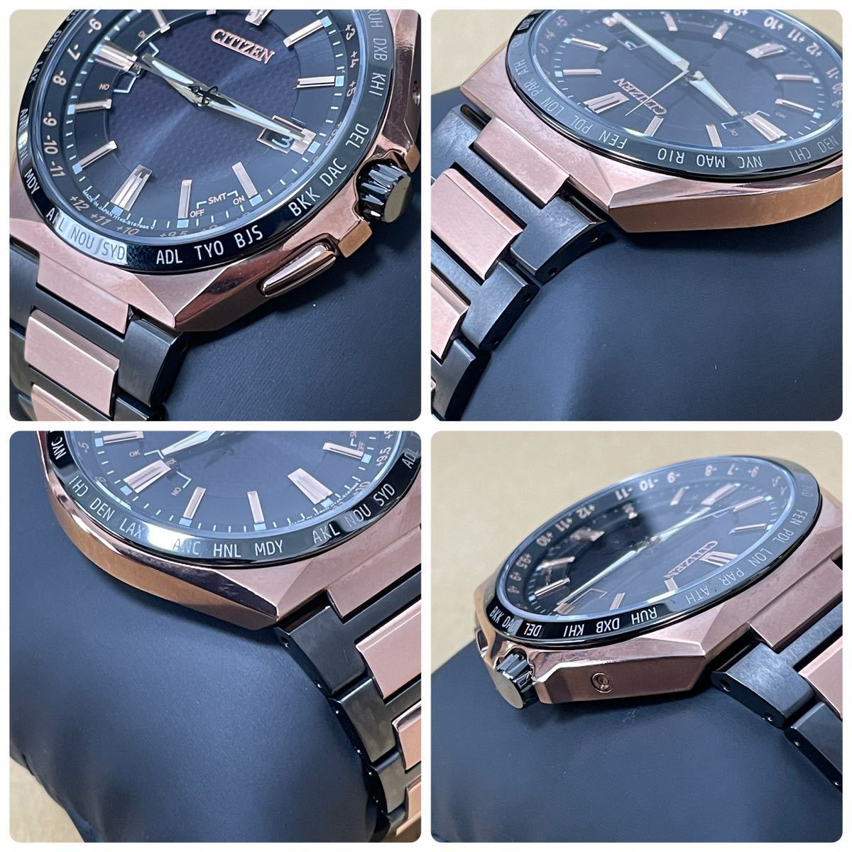 人気直販 1円スタート 稼働品 CITIZEN シチズン ATTESA アテッサ エコ 