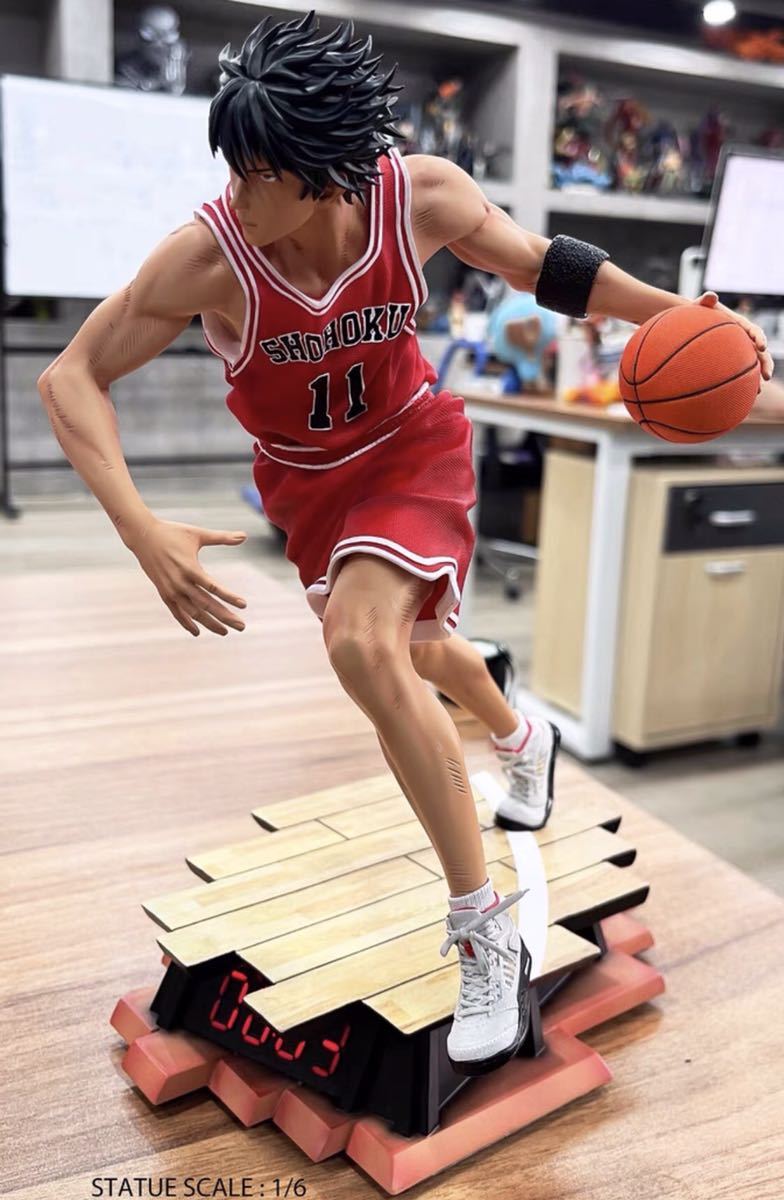 値段交渉受け［高級樹脂製］ 流川楓 slam dunkスラムダンク フィギュア