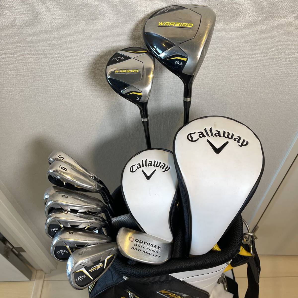 初心者向けCallaway Warbird キャロウェイ ウォーバード9本セット 