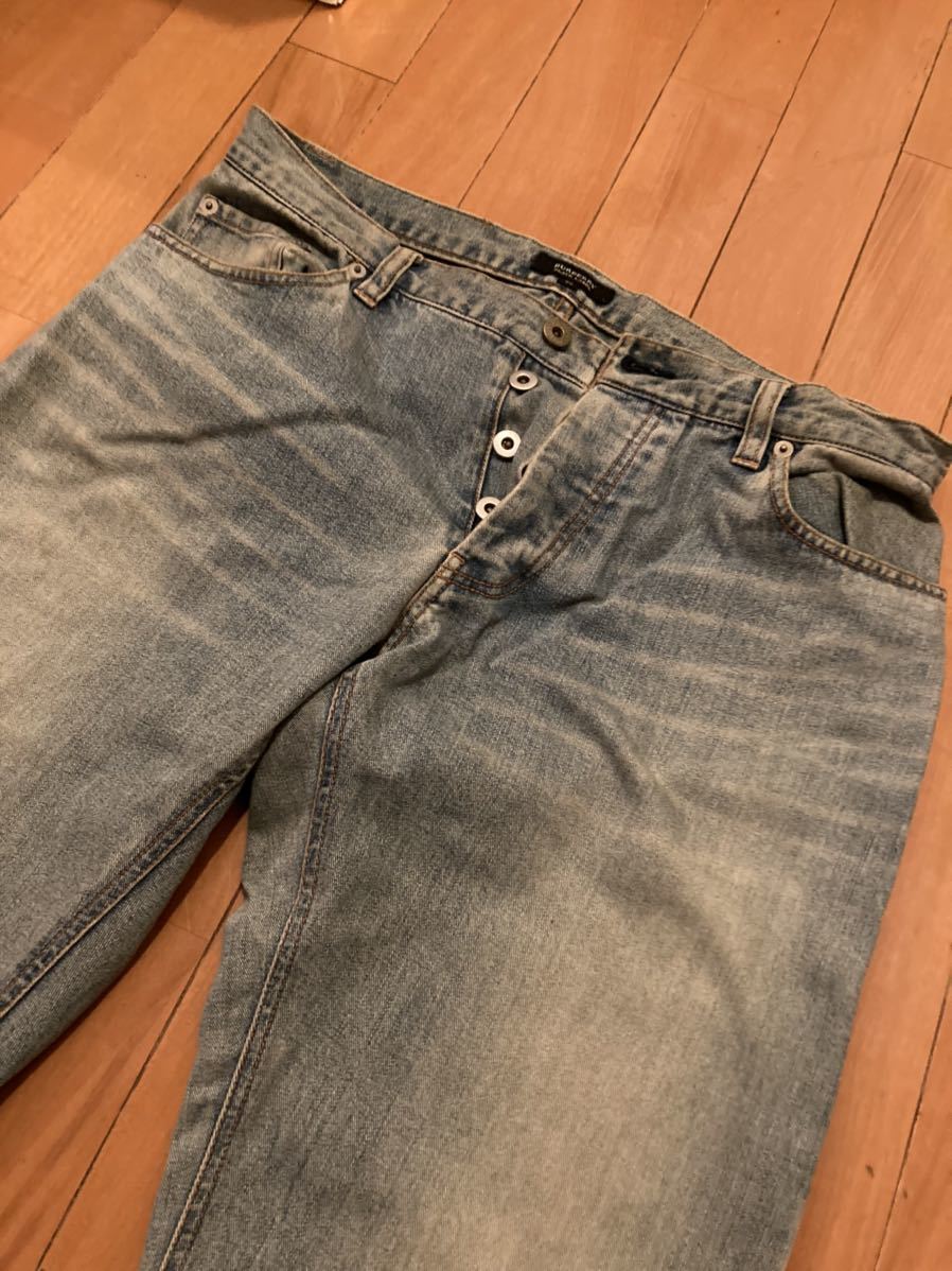 【セール，定番】 バーバリー ブラックレーベル サイズ79 LL XL ビンテージ デニムパンツ ジーンズ(ボトムス)｜売買されたオークション情報、yahooの商品情報をアーカイブ公開 - オークファン 男性用