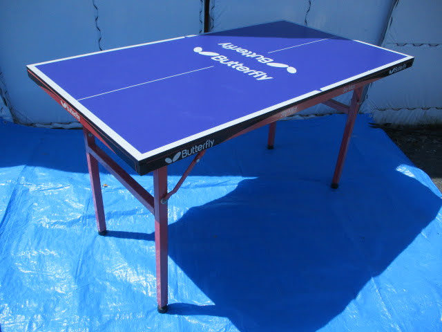◇卓球台 Butterfly sky midi◇バタフライ 約137×76.5×H77㎝ 少し 