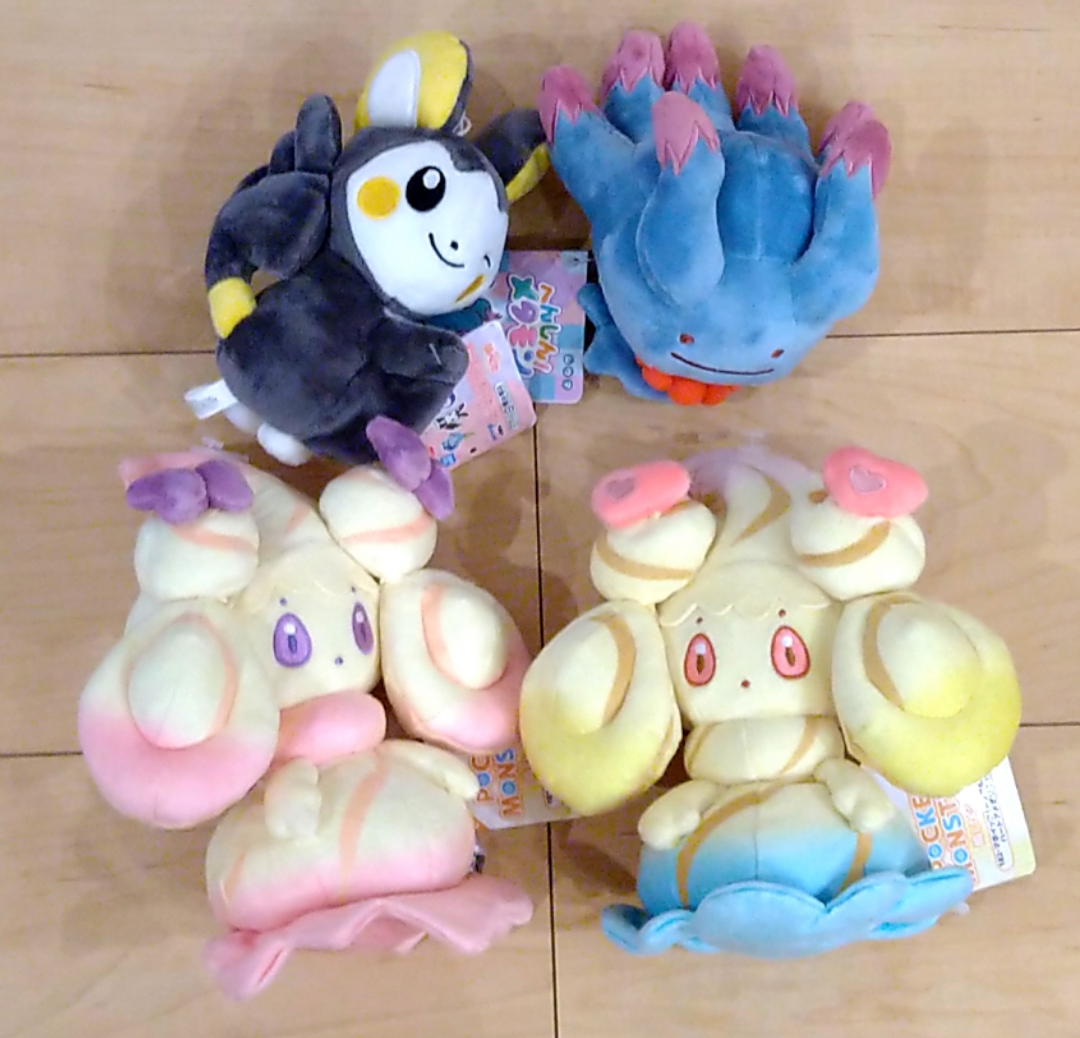 ポケットモンスター ポケモン マホイップ ムウマ エモンガ ぬいぐるみ 三英貿易 ルビーミックス トリプルミックス ポケモンセンター ポケットモンスター 売買されたオークション情報 Yahooの商品情報をアーカイブ公開 オークファン Aucfan Com