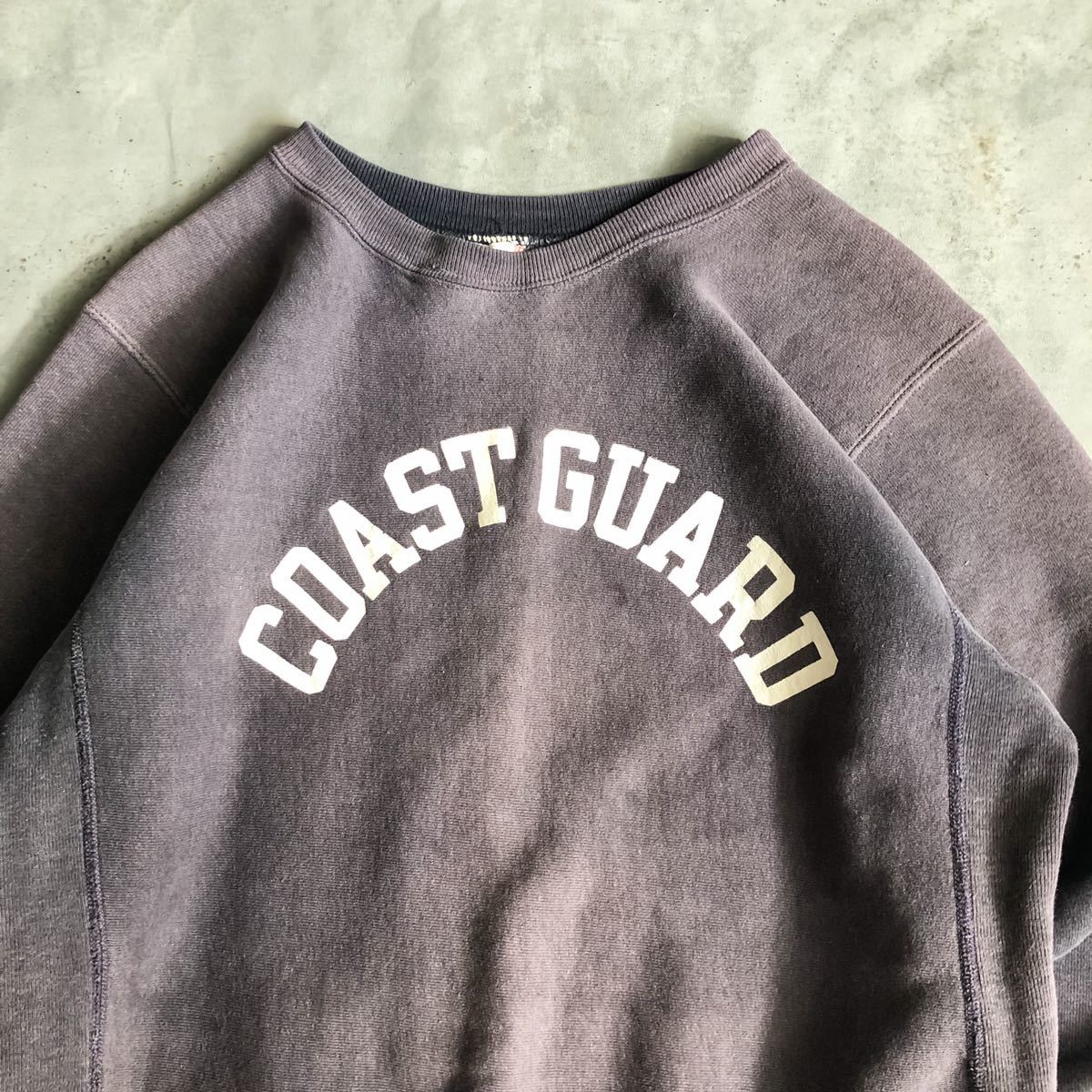 超希少！ 70s Champion チャンピオン 初期 単色タグ COAST GUARD 
