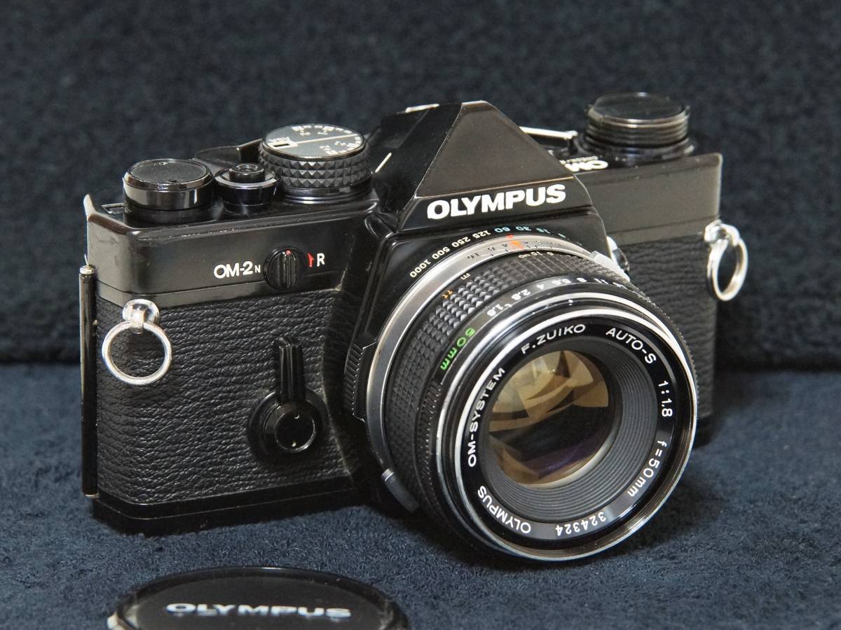 OLYMPUS OM2N F.ZUIKO 50mmF1.8 標準レンズセット【動作確認済