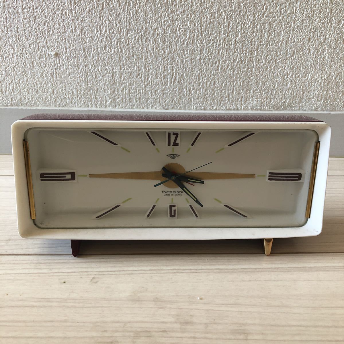Tokyo Tokei 東京時計 キューブクロック 70s ミッドセンチュリー