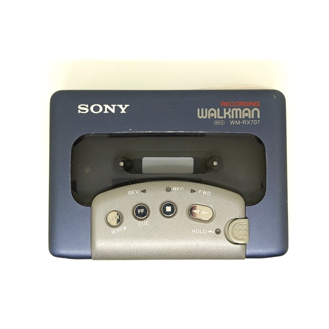 送料無料 ジャンク☆SONY WM-RX707 カセットウォークマン カセット