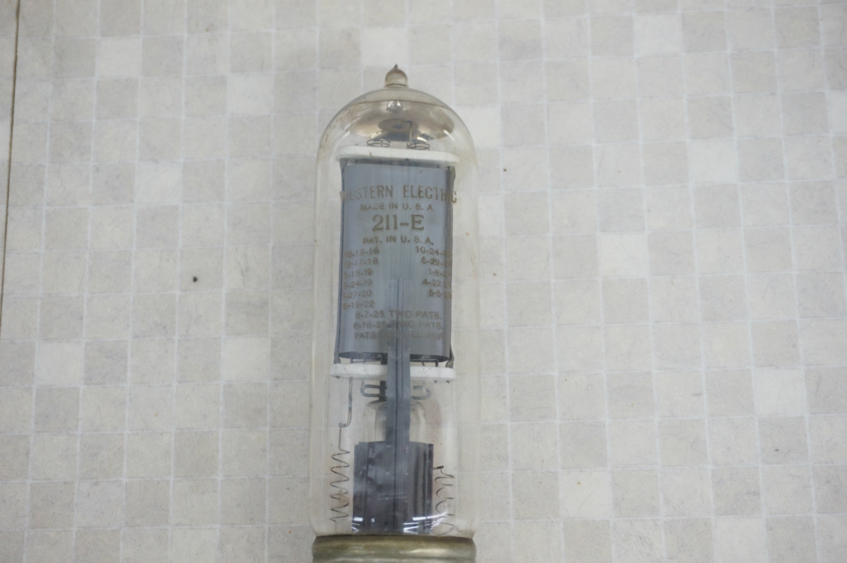 SK] Western Electric ウエスタンエレクトリック 211-E 真空管 1本