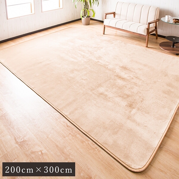 【最新作，得価】 ラグマット ラグ カーペット 防ダニ 抗菌防臭 洗える 200&times;300cm 3畳 三畳 長方形 フランネルラグ 秋冬 ホットカーペット _R05(ラグ一般)｜売買されたオークション情報、yahooの商品情報をアー ラグ一般