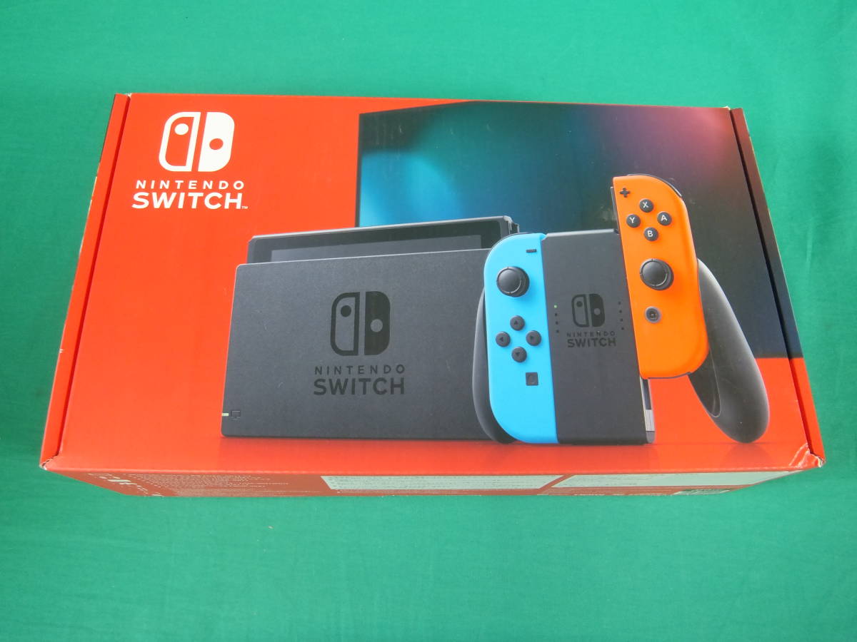 Nintendo Switch 本体 ネオン　箱無し Switch Nintendo 本体 ネオンブルー⁄ (L) 箱無し 60/Q156