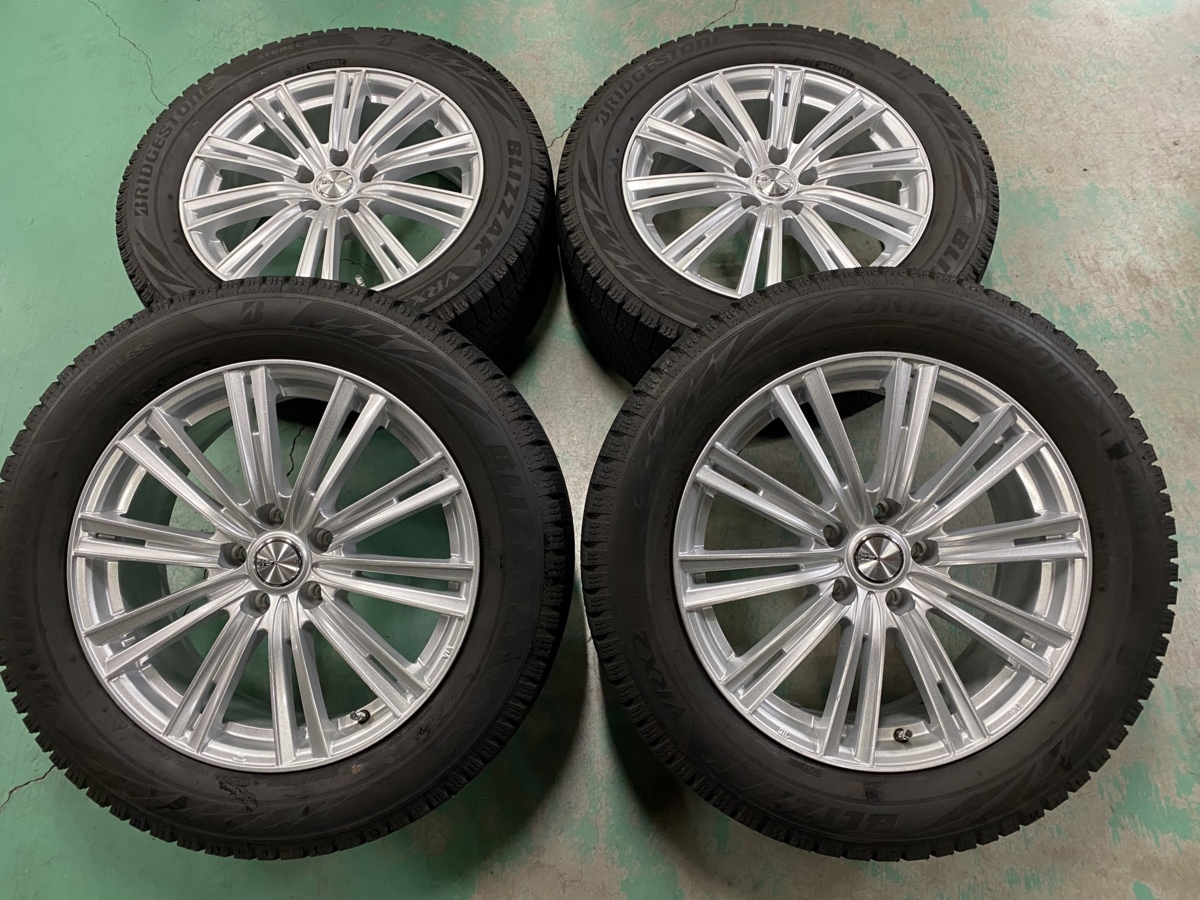 バリ山 スタッドレス ブリヂストン ブリザック VRX2 235/55R18 2018年