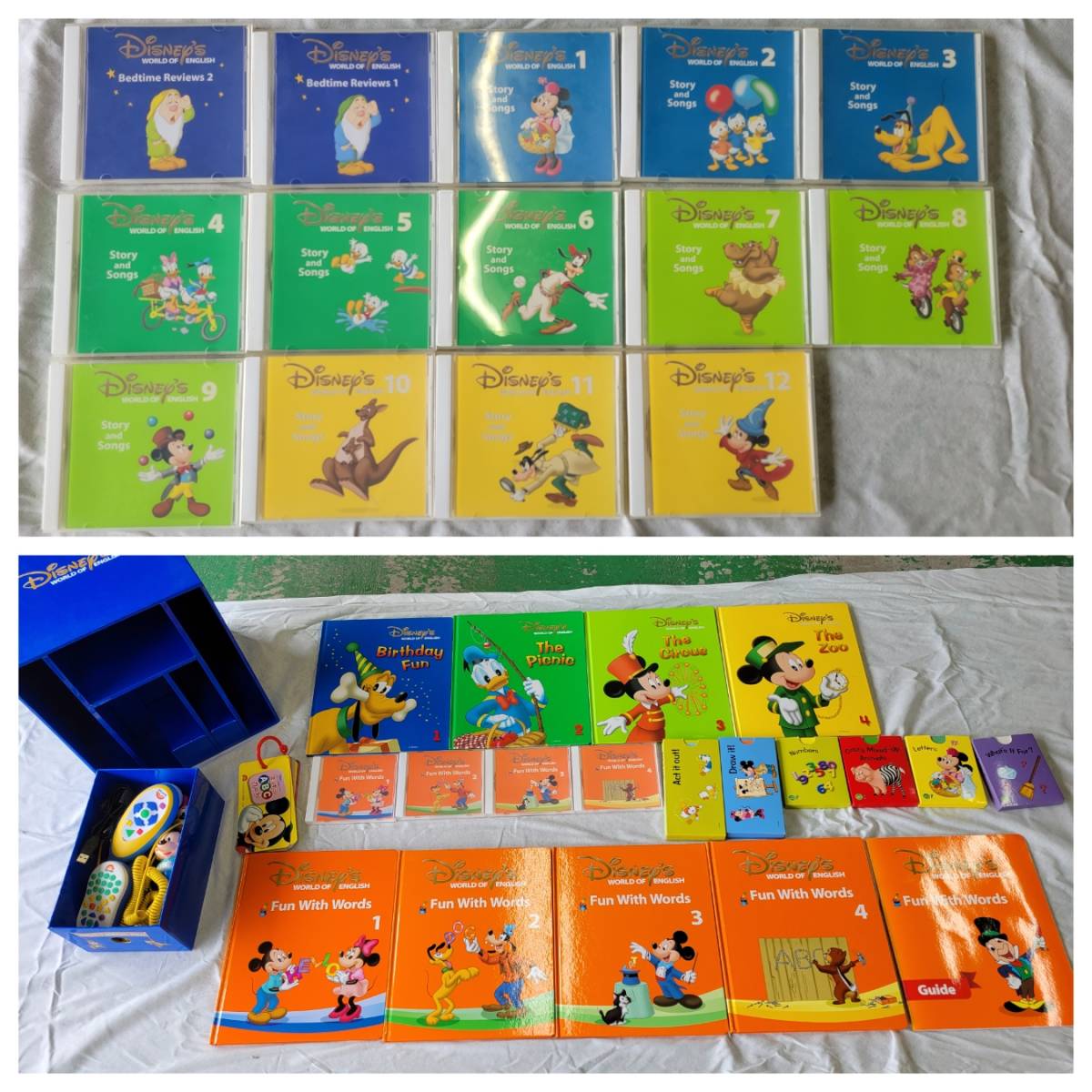 中古】DWE ディズニー ワールドオブイングリッシュ ディズニー 英語