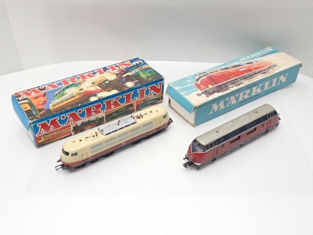 Ⅰ□MARKLIN・メルクリン□3021 ディーゼル機関車・3054 電気機関車