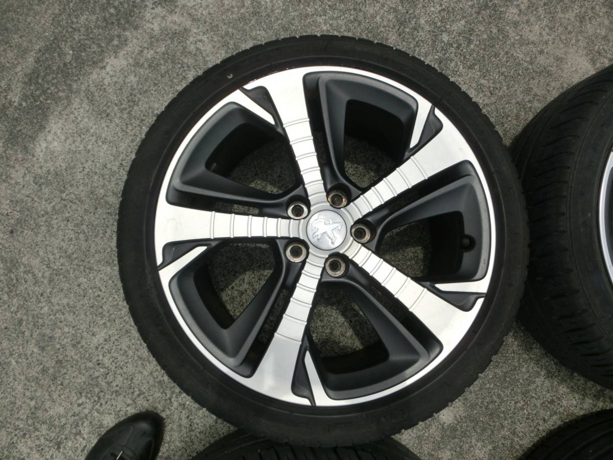 プジョー PEUGEOT 308SW（T9） 純正4本セット 225/40ZR18 MICHELIN 