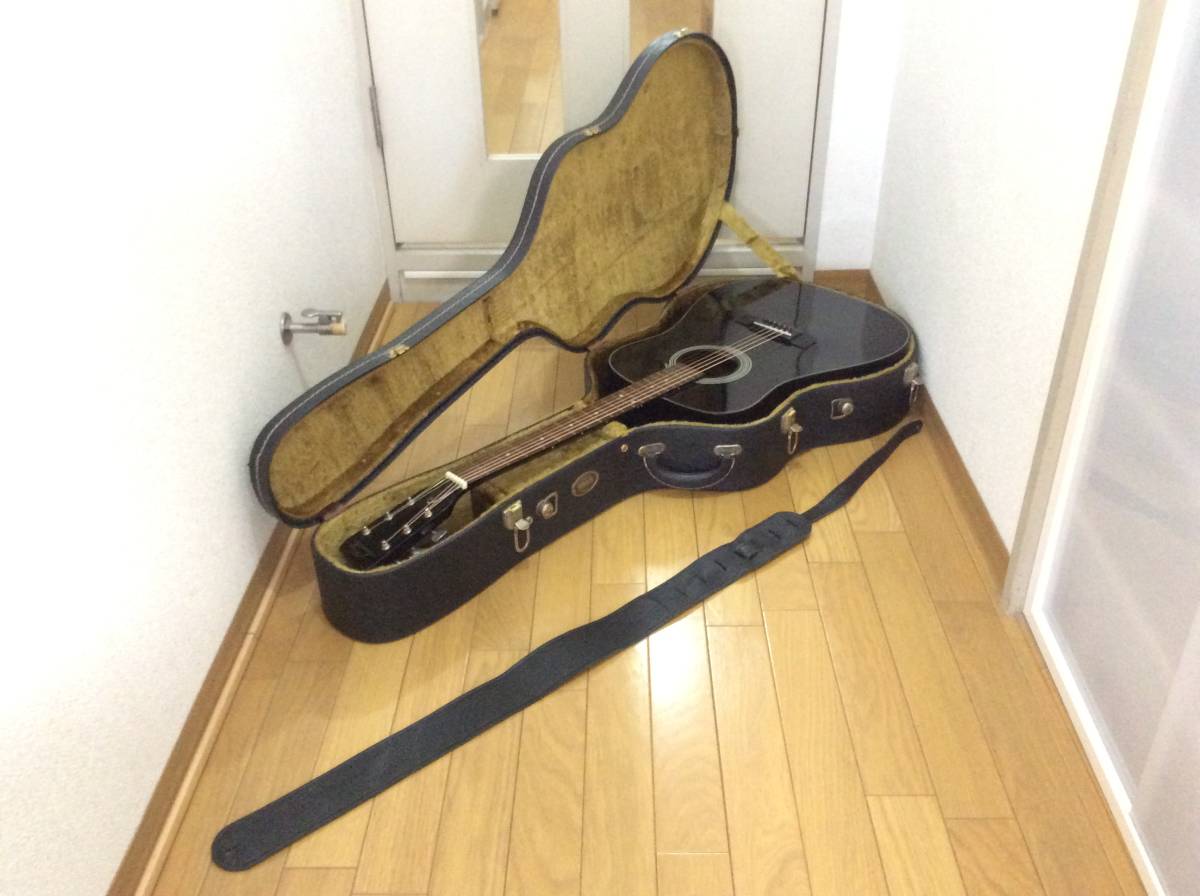 即決あり！！ 中古 YAMAHA 純正ハードケース ＋ fp-2 エレアコ ギター 