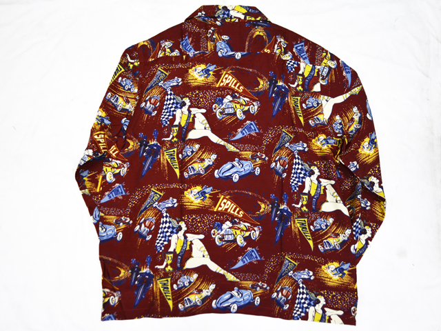 OLD CROW モータードロームシャツ(XL)オールドクロウ GANGSTERVILLE 