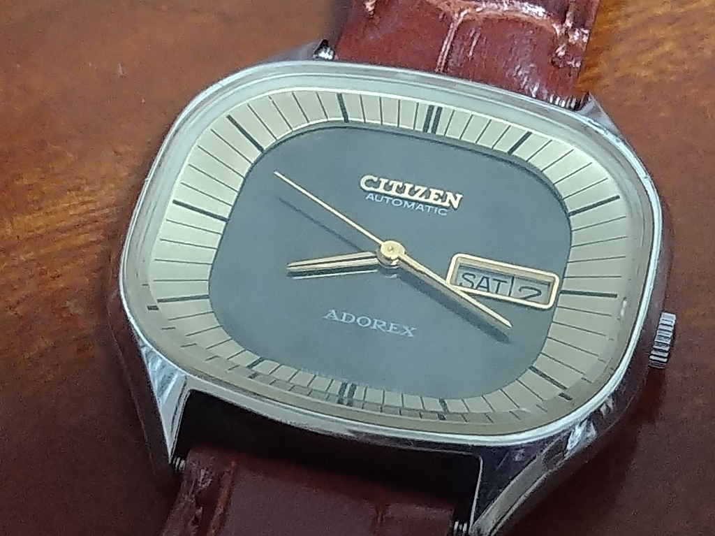 ジャンク品】CITIZEN ADOREX 自動巻き CITIZEN ADOREX 自動巻き腕時計 