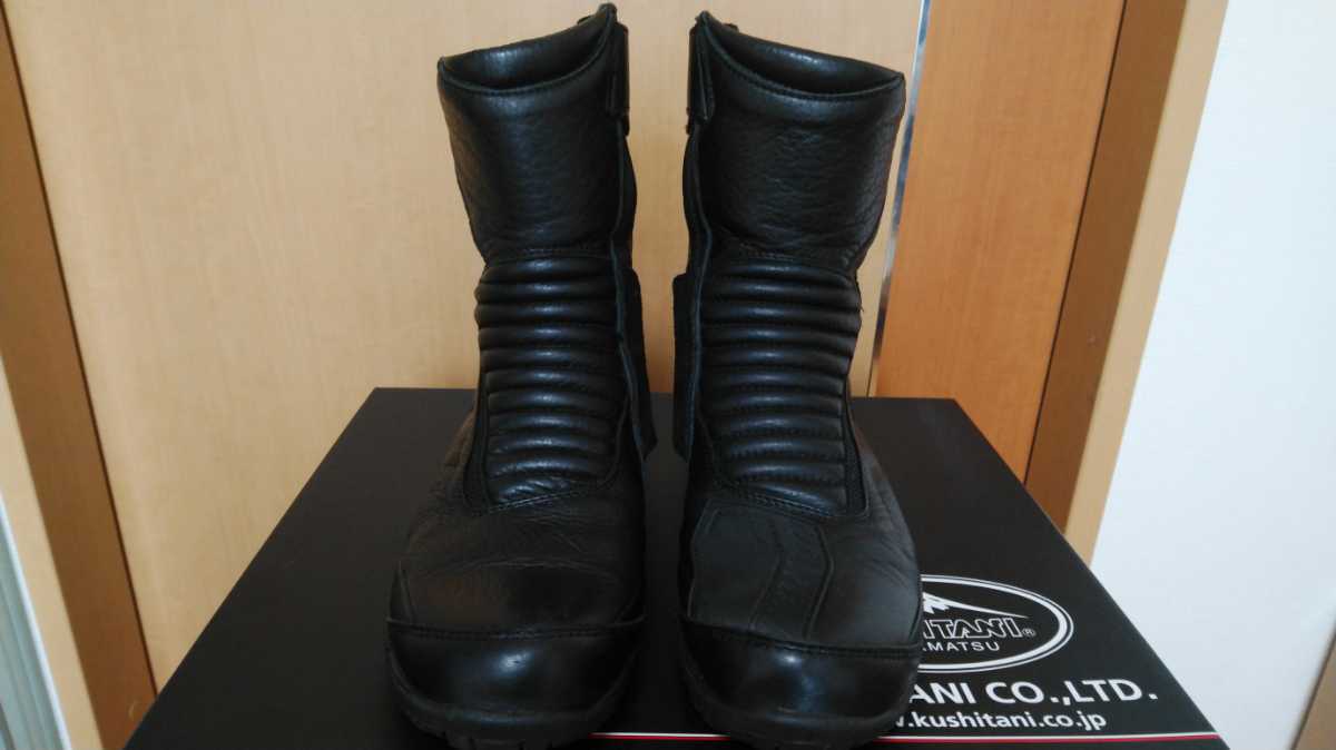 クシタニ KUSHITANI K-4535 ブラック ネオブーツ NEO BOOTS サイズ25.0