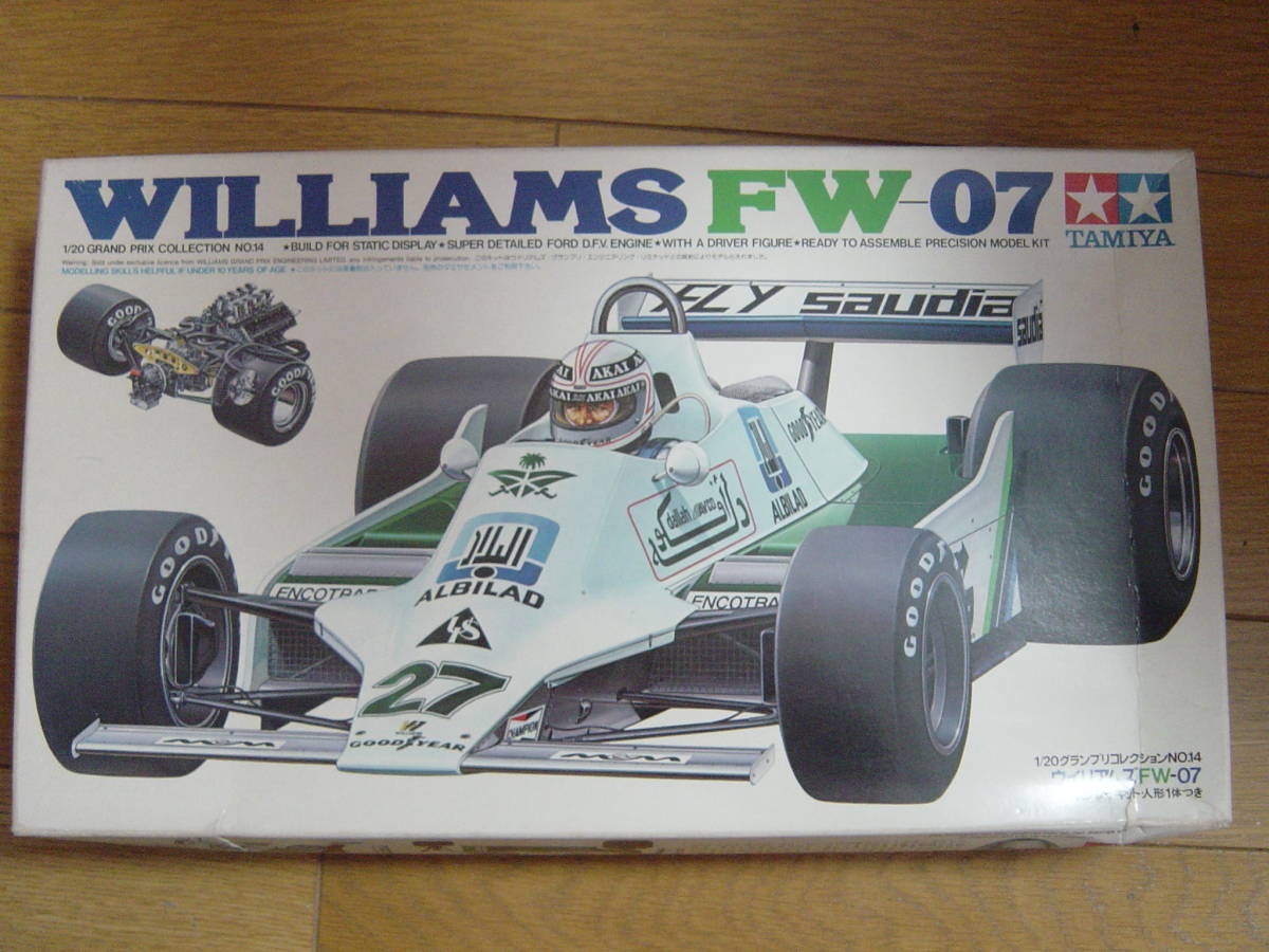 1&frasl;20 - | ウィリアムズ FW-07 FW07 Williams &amp; タミヤ TAMIYA 0 1 Tamiya SHUNKO ウィリアムズFW-07 Frank