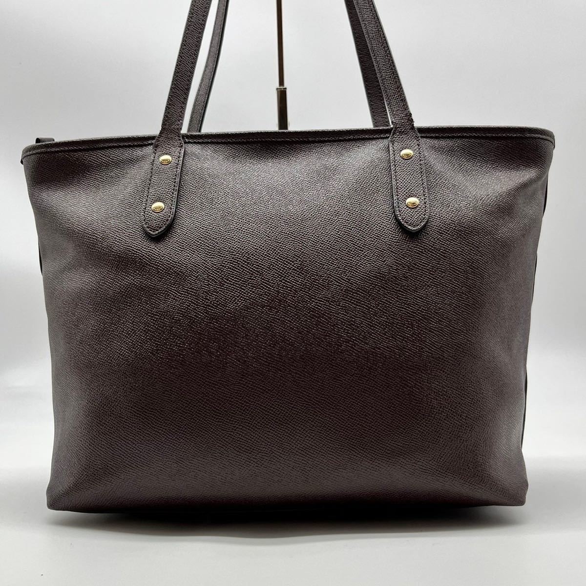 1円【極美品】【圧倒的存在感】COACH コーチ トートバッグ メンズ